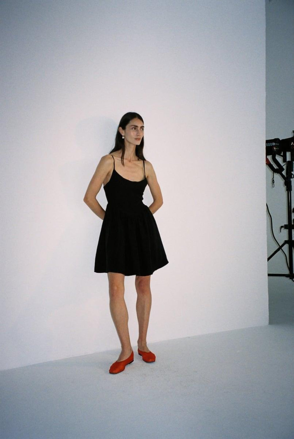 Hera Woman Short Dress Caviar - Dresses