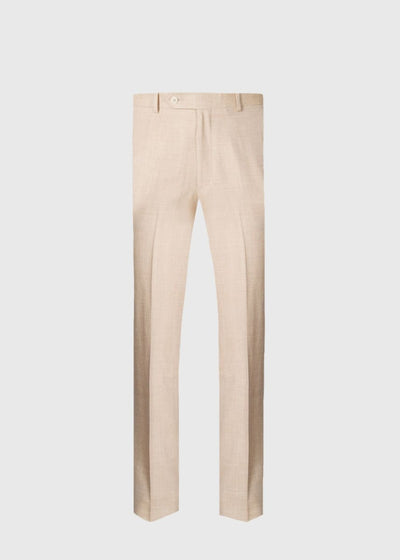 Herringbone James Trouser - Tan - Trouser