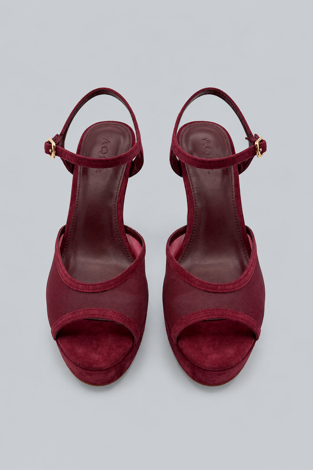 Poppy Platform Sandals - Bordeaux