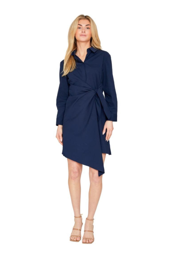 Holly Dress - Navy - Dresses