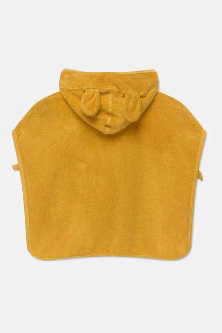 Hooded baby poncho towel - Yellow swim - 6-9M - Poncho