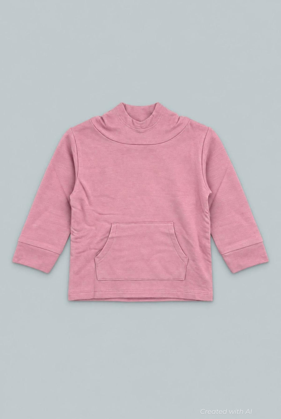 Hooded Jogger Set - Petunia Pink French Terry - Sweatshirt