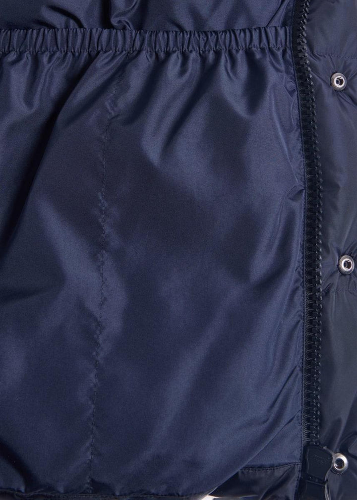 Hooded Puffer Vest - Navy - Vest
