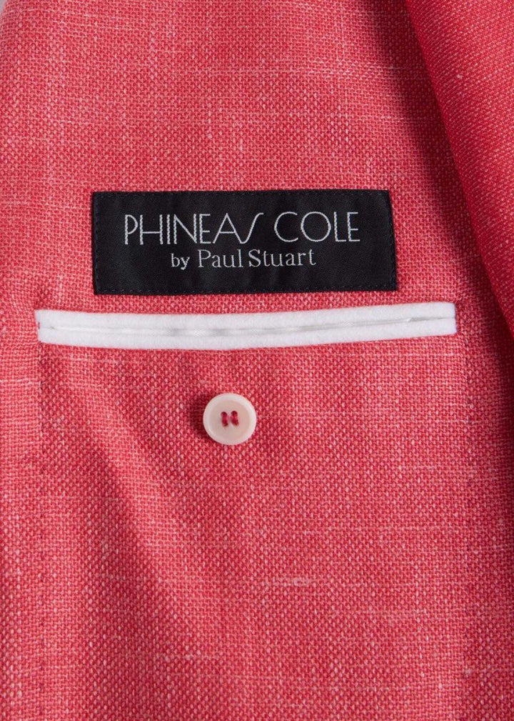 Hopsack Jacket - Coral - Blazer