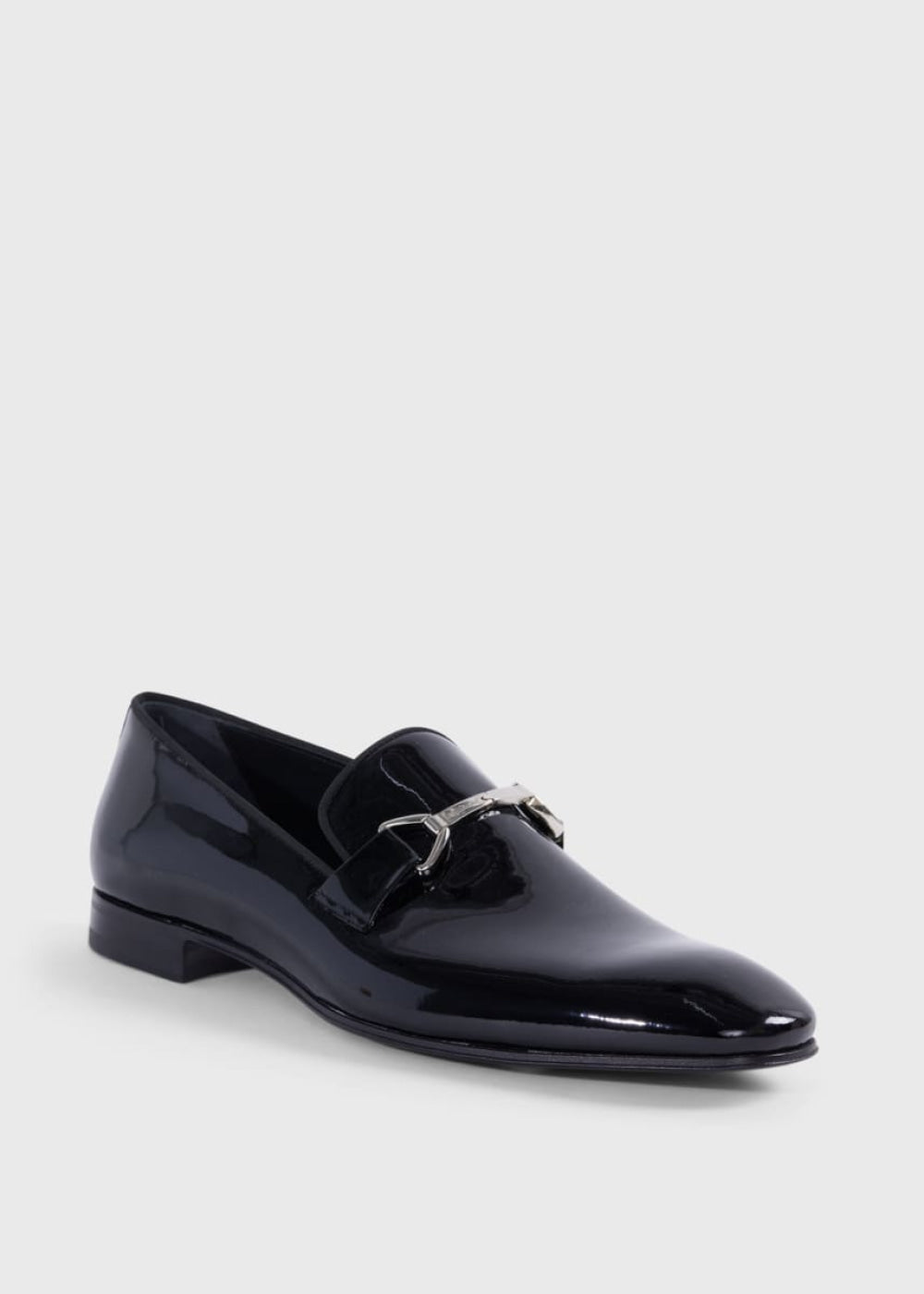 Horatio Patent Leather Formal Bit Loafer - Black - Loafers
