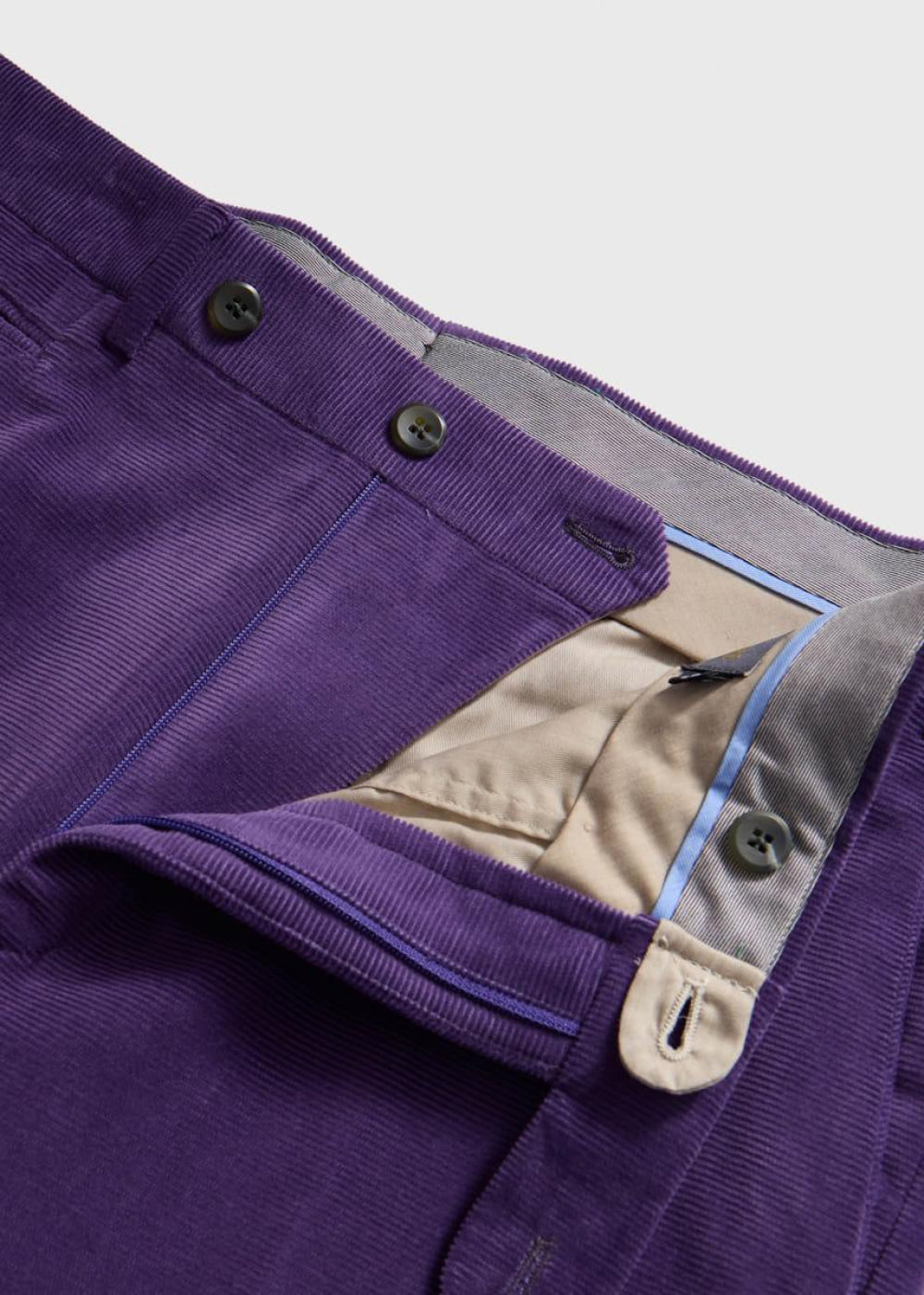 Horizontal Pincord Pant - Purple - 36 - Trouser