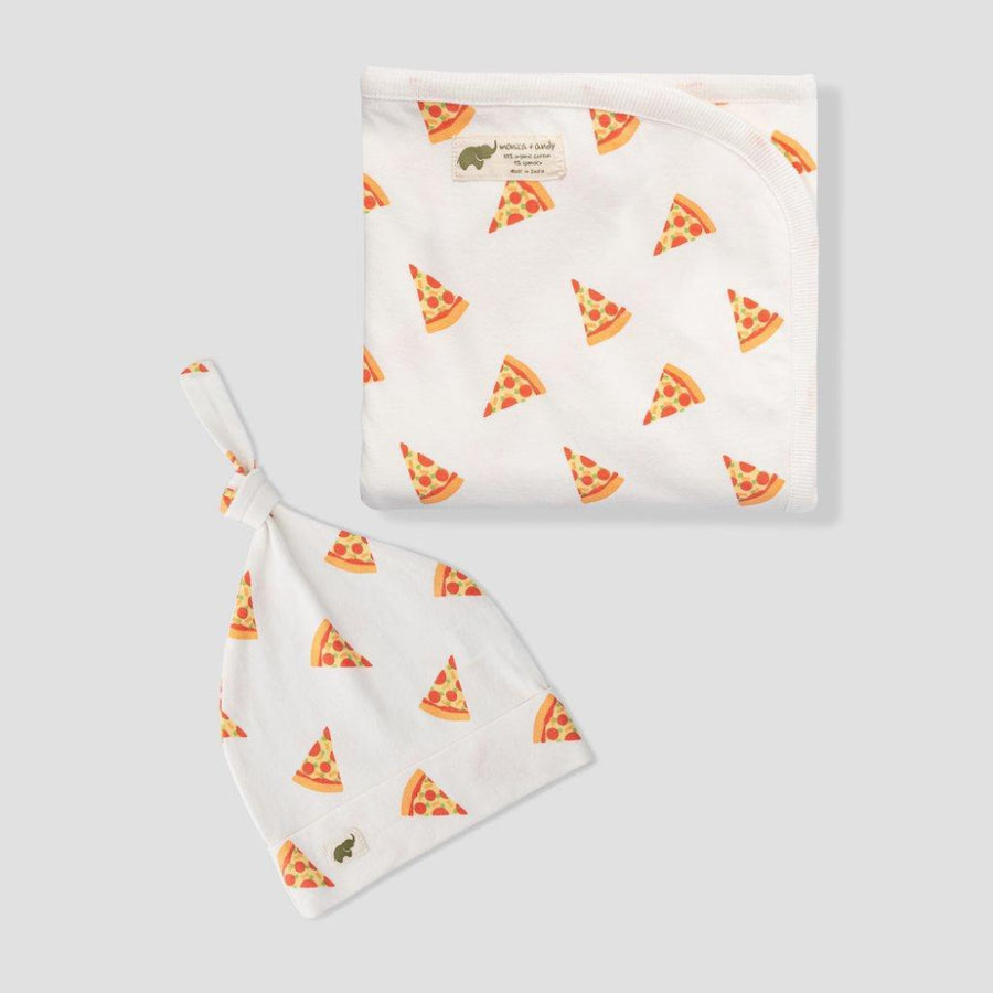 Hospital Cuddle Box - Pizza Day - 0-6m - Swaddle