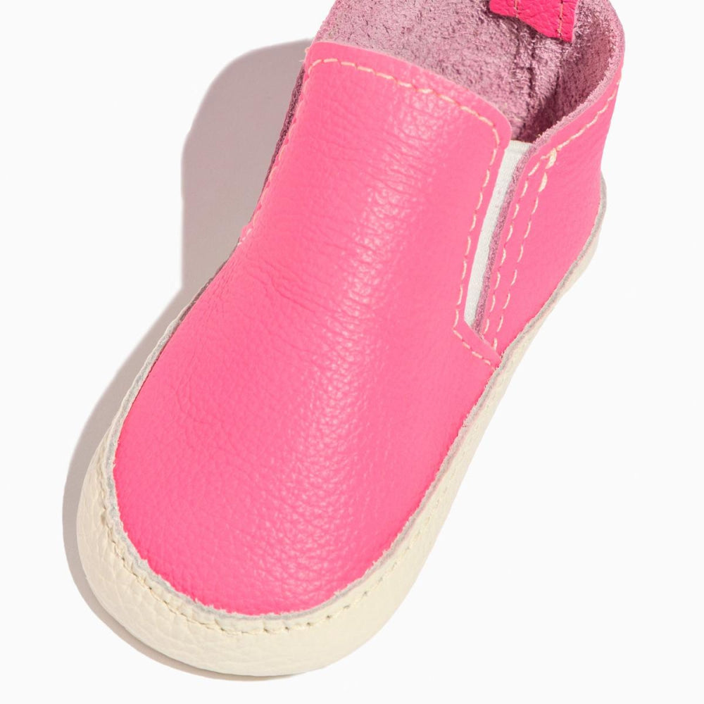 Hot Pink Slip On Baby Shoe - ’Slip-On - Baby Kids Teen Adult’