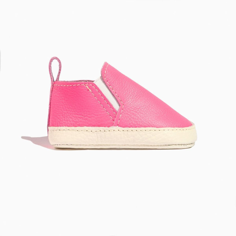 Hot Pink Slip On Baby Shoe - ’Slip-On - Baby Kids Teen Adult’
