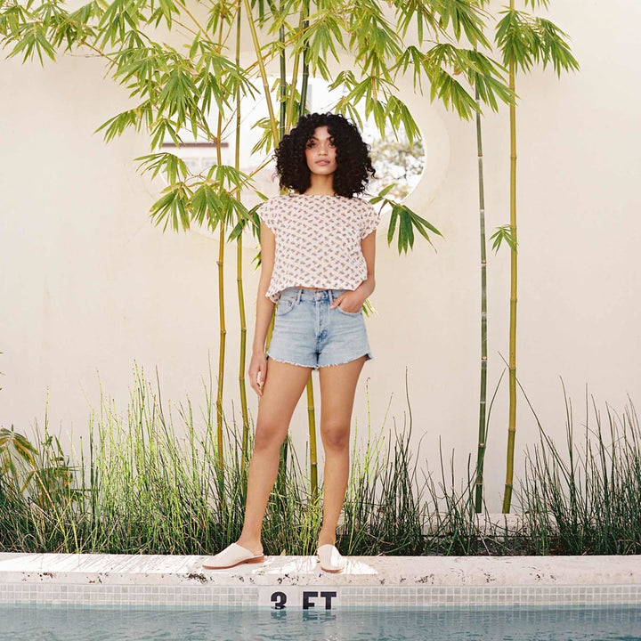 Ama Woven Mule Woven - Bone