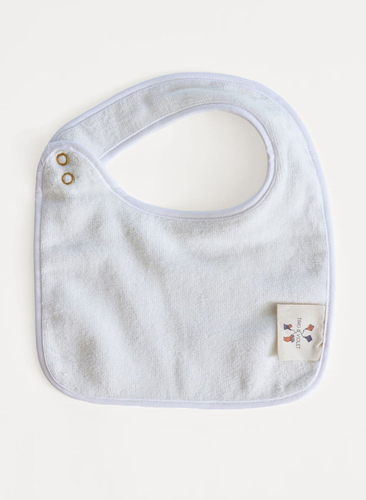 Classic Bib - Blue Madame Butterfly
