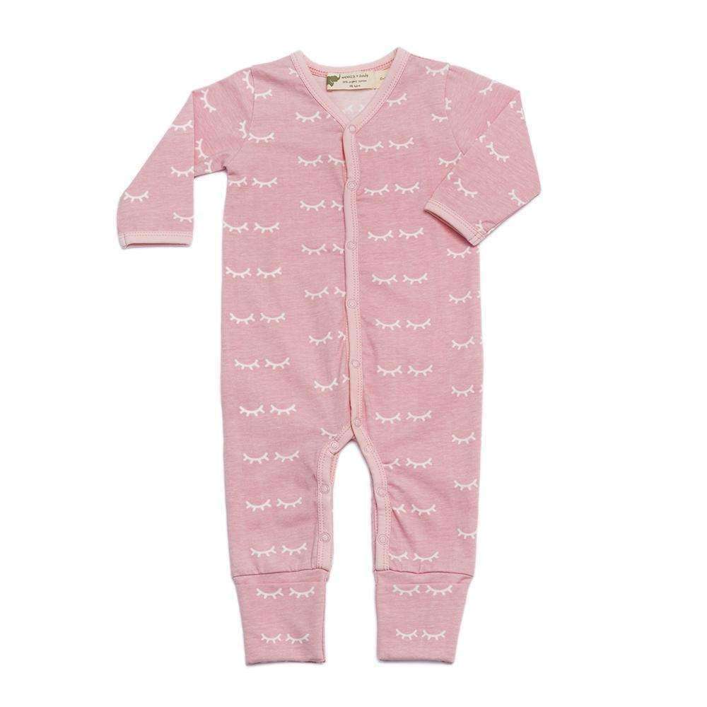 Lullaby Footie - Pink Wink