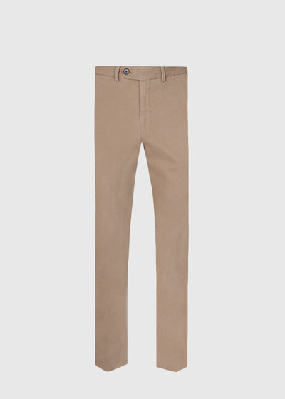 Brushed Newton Trouser - Camel