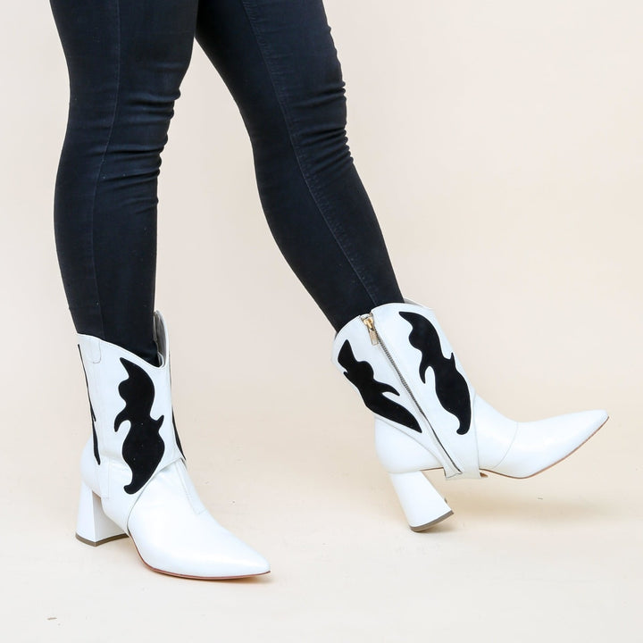 White Boot + Oakley Strap - White