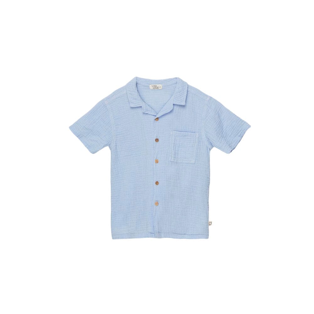 Gauze Shirt - Blue