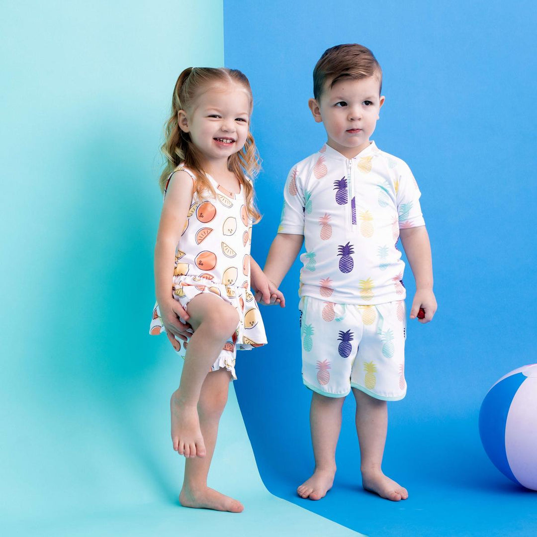 Tankini Top - Citrus Squeeze