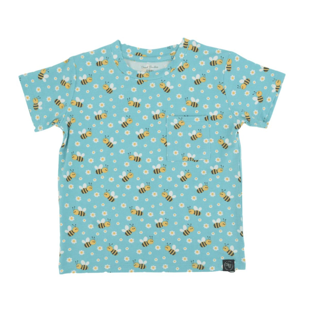 Crew Neck Tee - Honey Bee