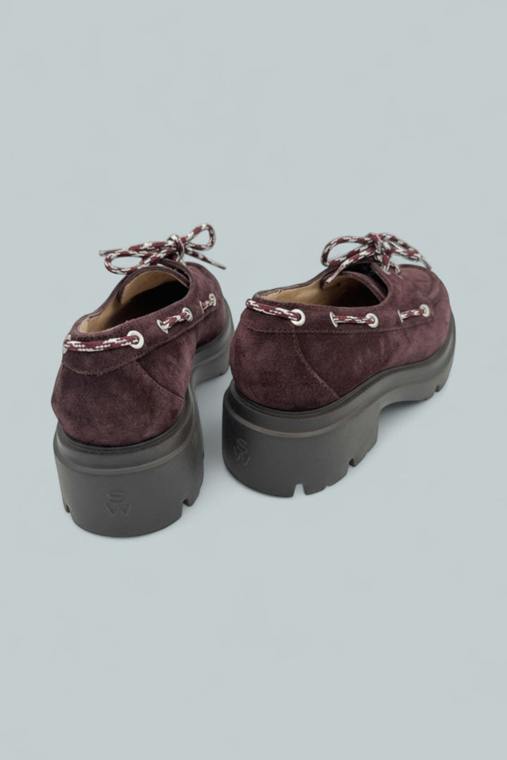 Hudson Suede Moccasins - Barolo - 7 - Moccasin