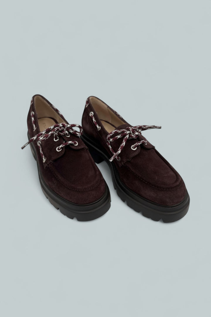 Hudson Suede Moccasins - Barolo - 7 - Moccasin