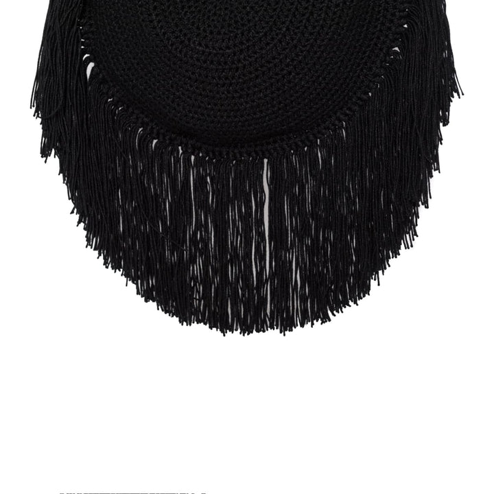 Fringe Boho Bag - Black
