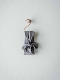 The Bow Headband - Lead gray