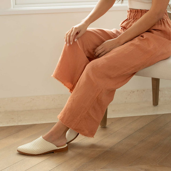 Ama Woven Mule Woven - Bone