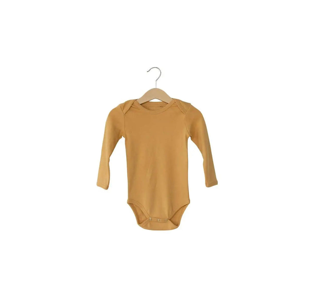 Long Sleeve Bodysuit - Honey