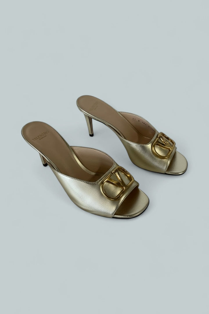Women's Slides - Platinum