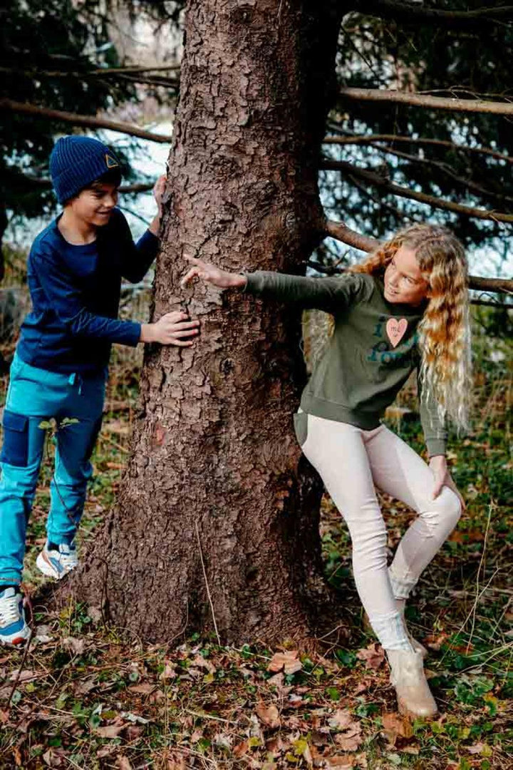 I Love The Forest Adult Sweatshirt - Olive - Sweatshirt