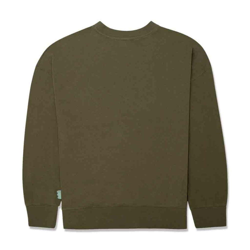 I Love The Forest Adult Sweatshirt - Olive - Sweatshirt