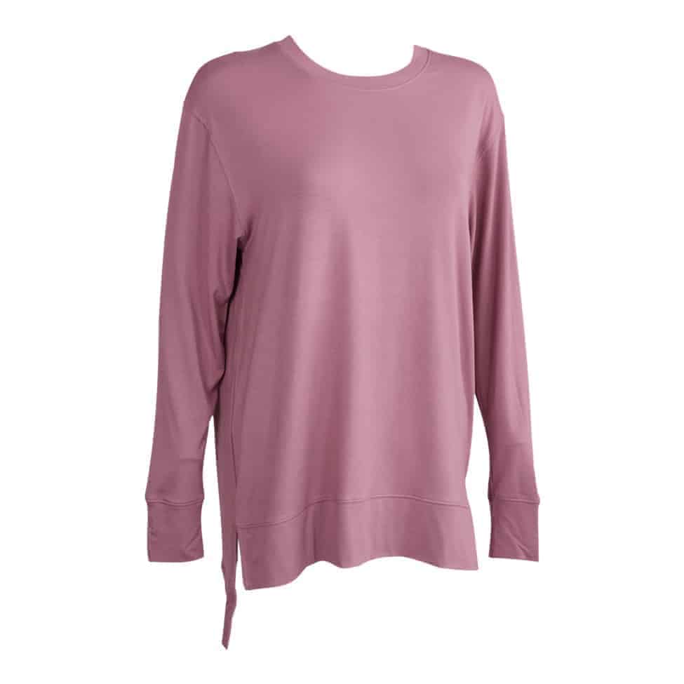 Essential Side Slit Tunic - Pink