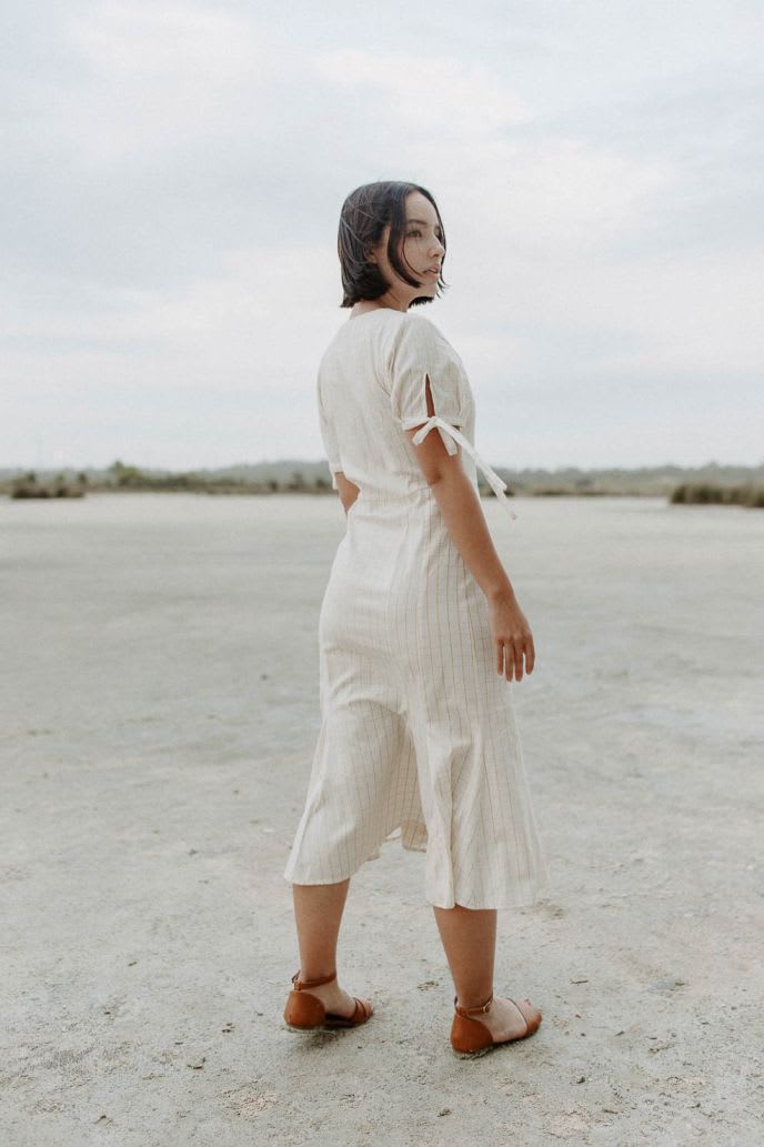 Mabel Dress - Canary