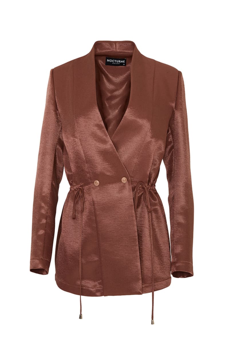 Double-Breasted Jacket - Copper