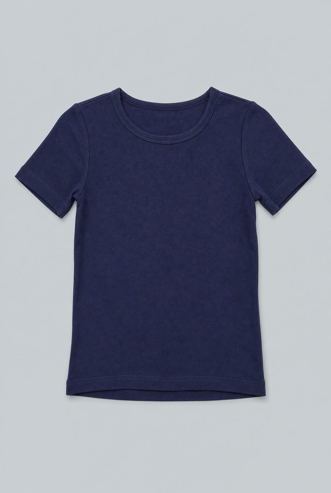 Ribbed Tee - Navy