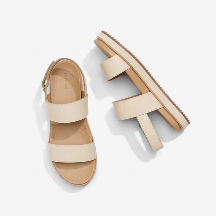 Go-To Flatform Sandal 2.0 - Bone