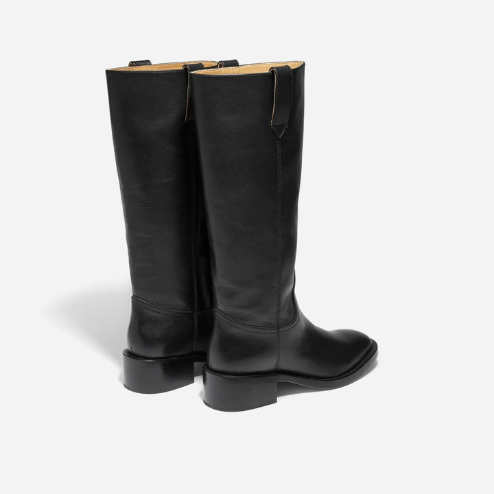 Vera Knee High Boot - Black - FINAL SALE