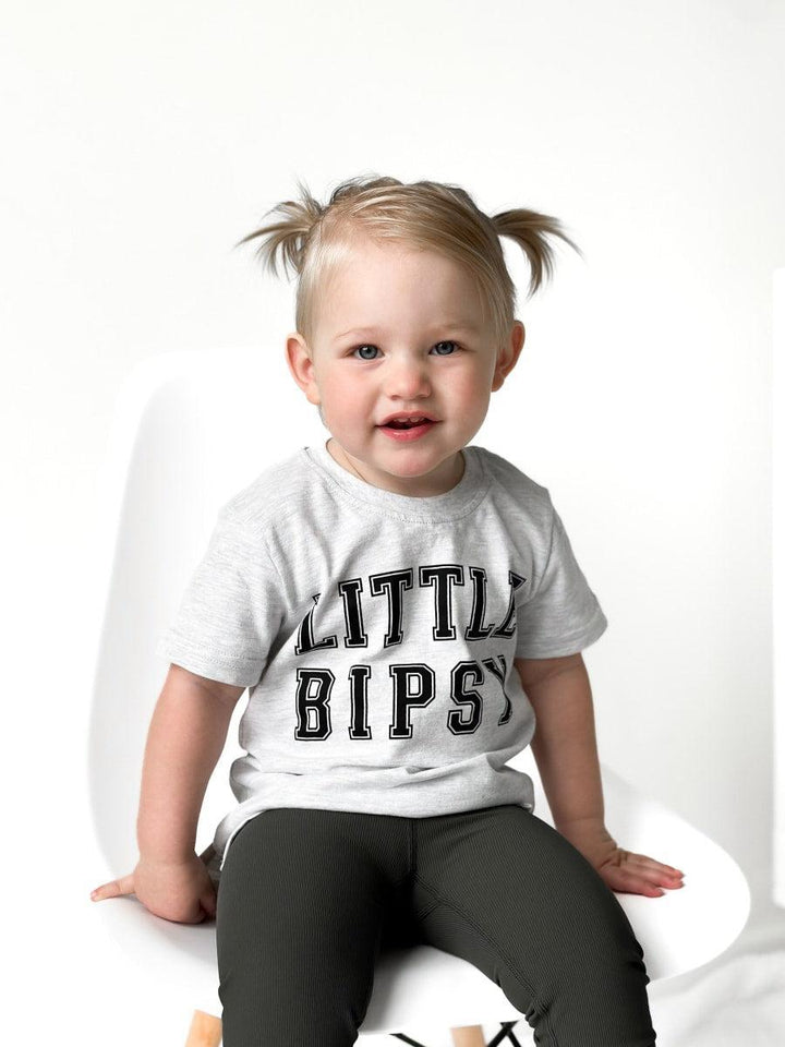 Baby LB Collegiate Tee - Grey