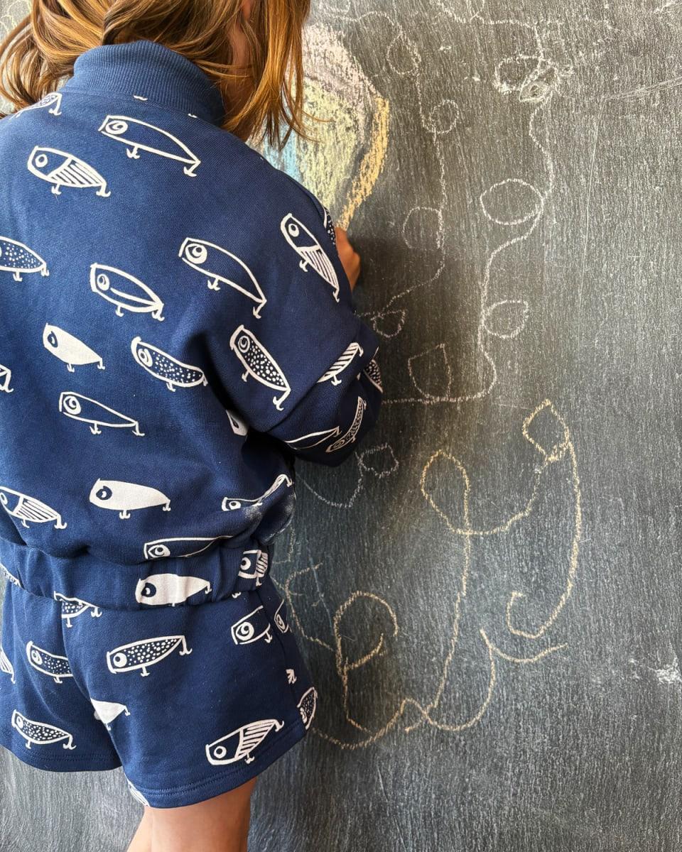 Quarter Zip - Lure Denim