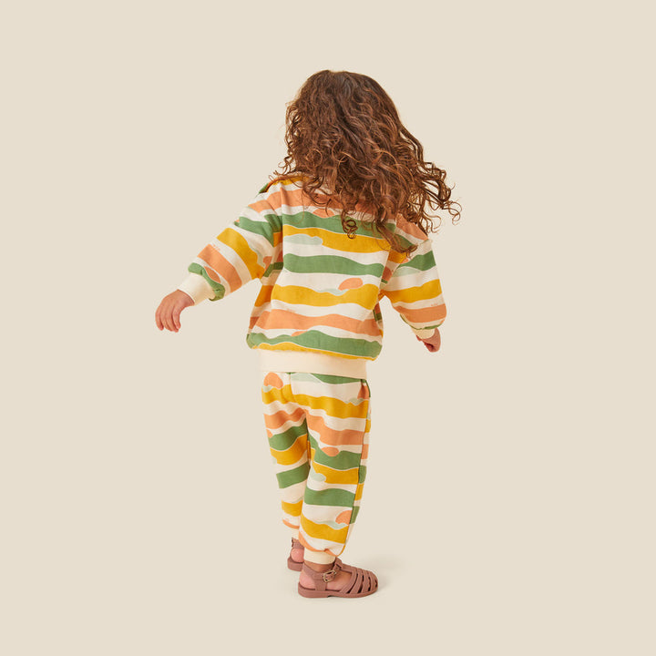 Kids Sunset Print Jogger - Sunset Print