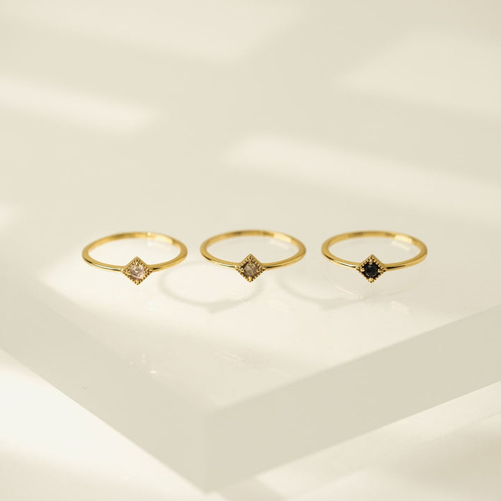 Eclipse Ring - Labradorite