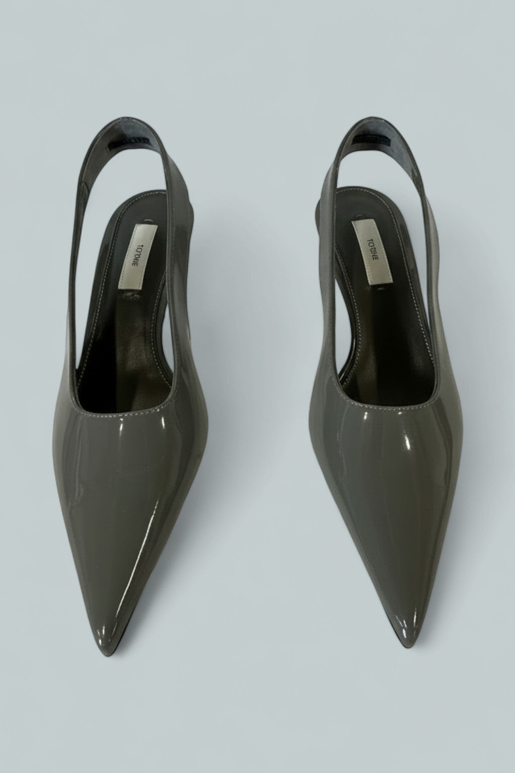Women's Classic Slingback Pumps - Grey