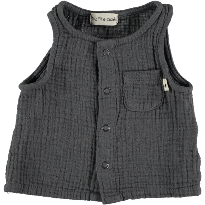 Sena Organic Top - Dark Grey