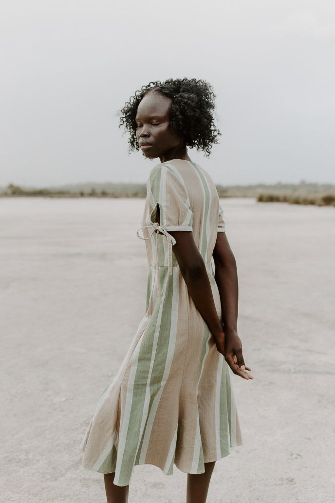 Mabel Dress - Rhubarb