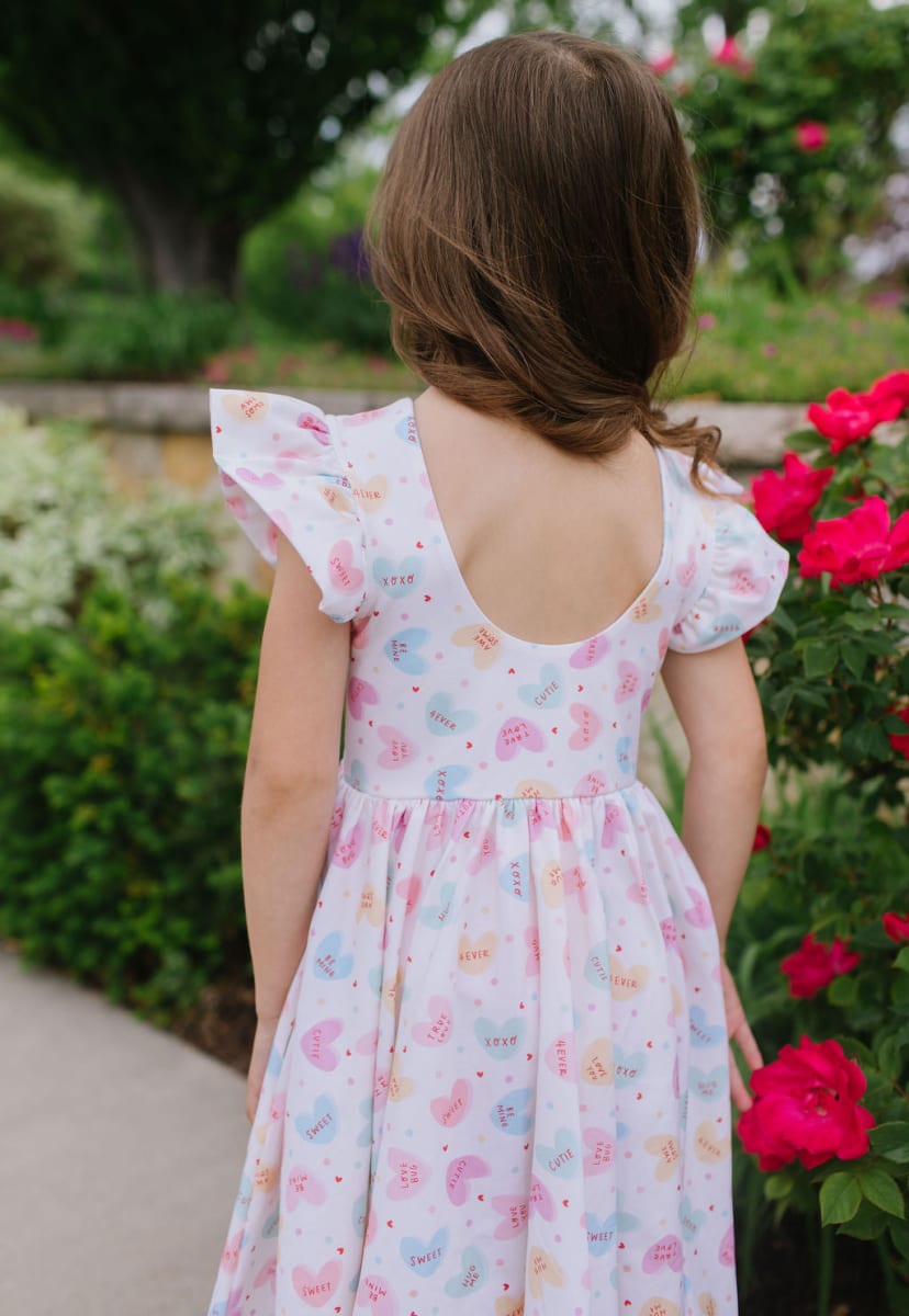 Olivia Dress - Candy Hearts