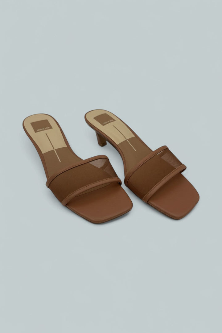 Rexa Mesh Sandals - Caramel Mesh