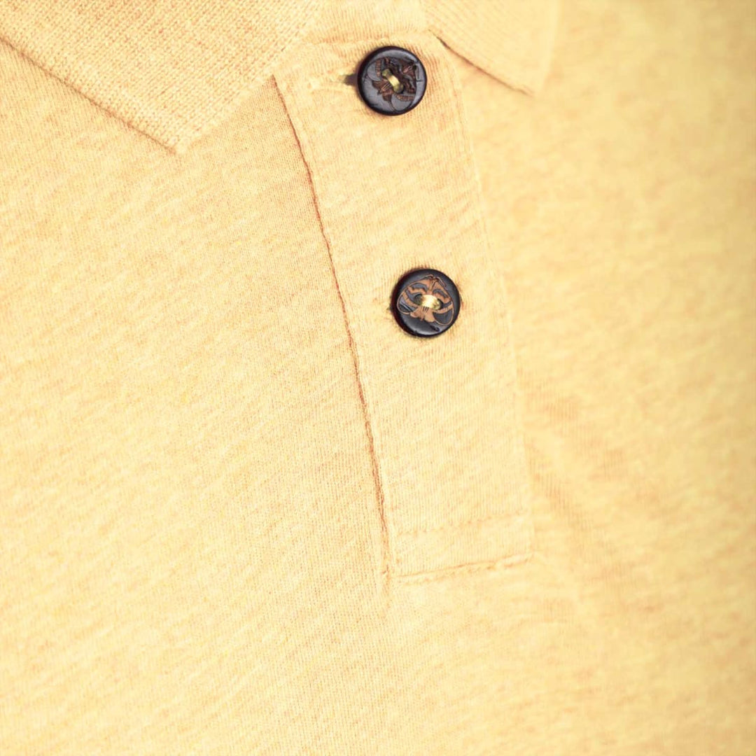 Polo Shirt For Kids - Yellow