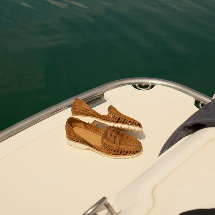 Men's Huarache Lug Sandal - Tobacco