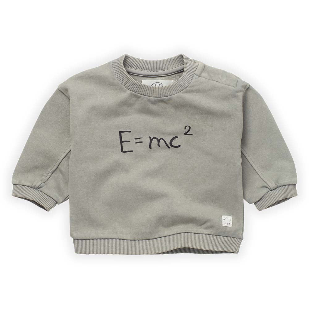 E=MC2 Sweatshirt - Storm Grey