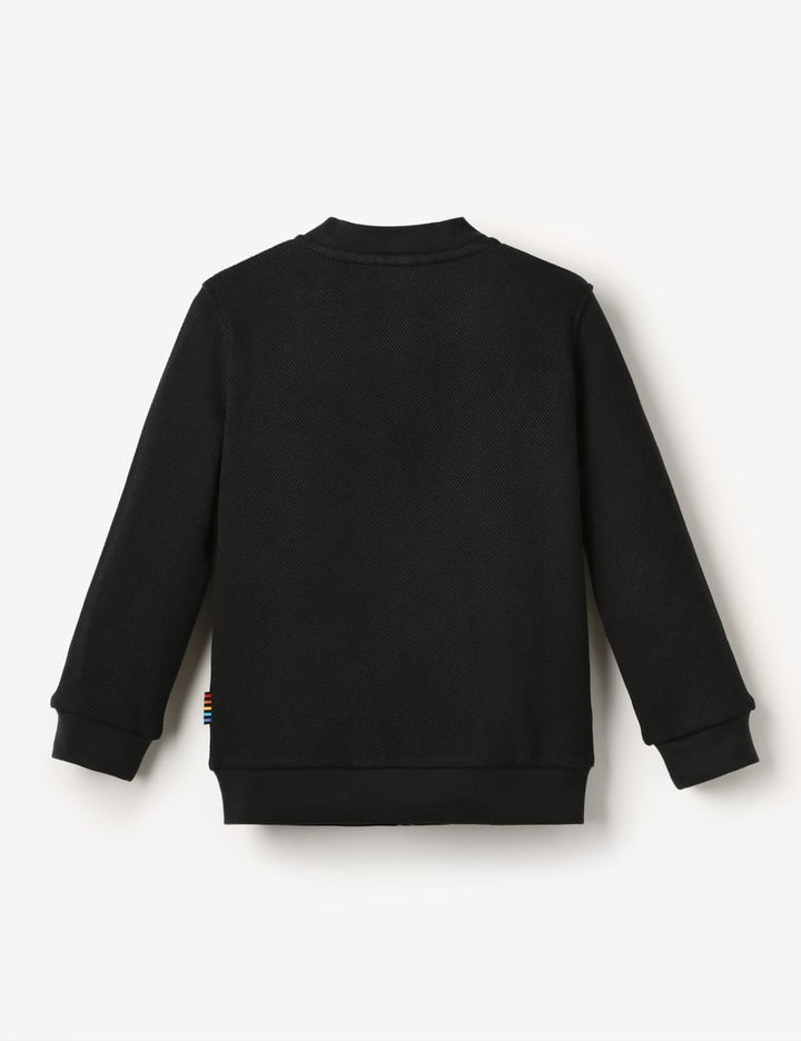 Organic Bomber Jacket - Black Ink