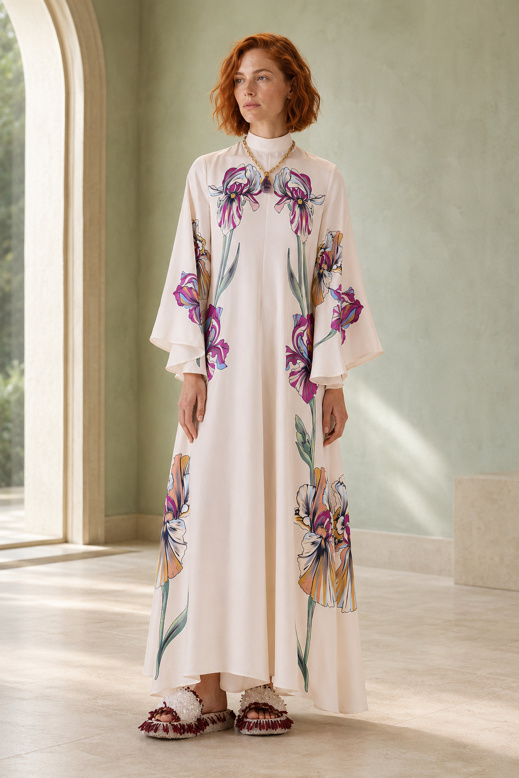Magnifico Dress - Iris Placée Ivory